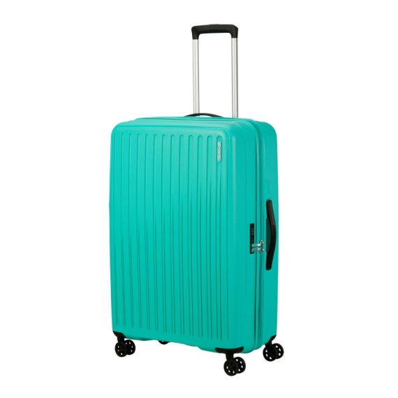 AMERICAN TOURISTER Mala de Viagem Grande 77cm 4R Rejoy Azul Aquático | Ref. 92.153178-A643