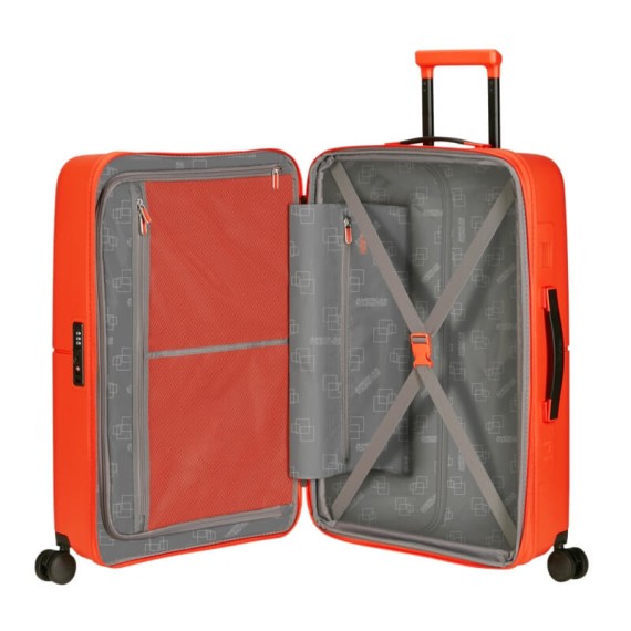 AMERICAN TOURISTER Mala Média 67cm 4R Exp. DashPop Vermelha | Ref. 92.151860-6270