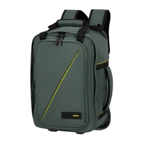 AMERICAN TOURISTER Mochila c/ Rodas Ryanair Take2Cabin Verde Floresta | Ref. 92.154985-1257
