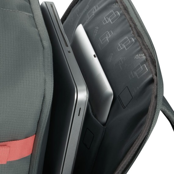 AMERICAN TOURISTER Mochila MS Vueling/Wizz Take2Cabin Sage/Coral | Ref. 92.150909-A635