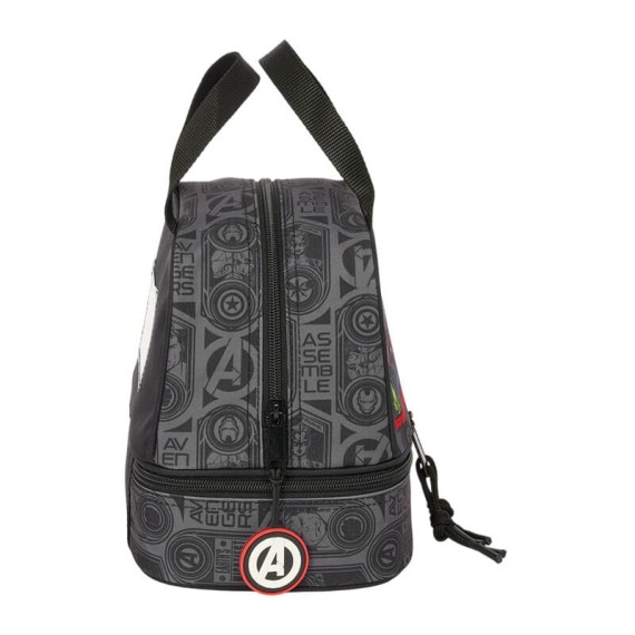 Lancheira com Alças AVENGERS Vendetta Cinzenta | Ref. 248.812579040 Lancheira com Alças AVENGERS Vendetta Cinzenta | Ref. 248.812579040