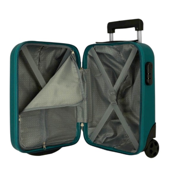 Mala de Cabine / Trolley 40cm 2R Vueling ROLL ROAD Flex Verde | Ref. 186.584996I