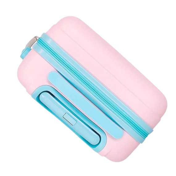 Mala de Cabine / Trolley 50cm 4R PRINCESAS Imagine Rosa Claro | Ref. 186.2061341