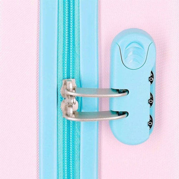 Mala de Cabine / Trolley 50cm 4R PRINCESAS Imagine Rosa Claro | Ref. 186.2061341