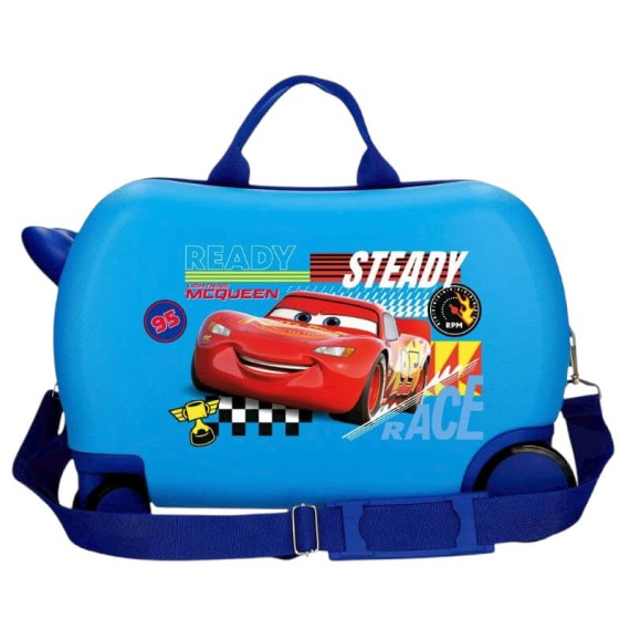 Mala de Viagem Infantil ABS 4R Easyjet CARS Let’s Race Azul | Ref. 186.4241041