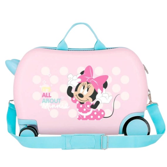 Mala de Viagem Infantil ABS 4R Easyjet MINNIE Play All Day Rosa | Ref. 186.4561021