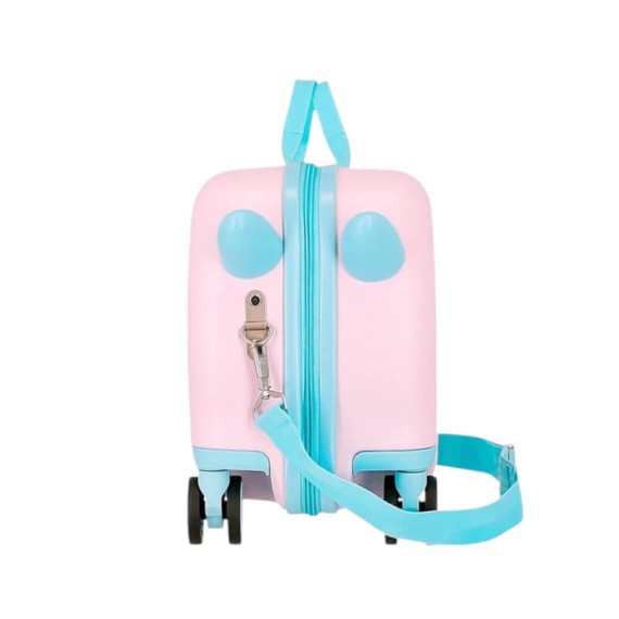 Mala de Viagem Infantil ABS 4R Easyjet PRINCESAS Imagine Rosa Claro | Ref. 186.2061041