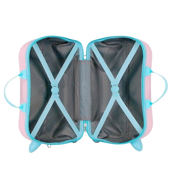 Mala de Viagem Infantil ABS 4R Easyjet PRINCESAS Imagine Rosa Claro | Ref. 186.2061041