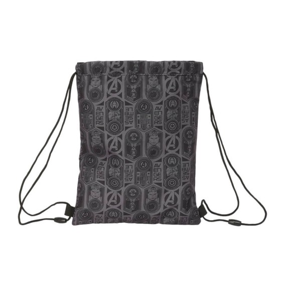 Mochila Saco Júnior 34Cm AVENGERS Vendetta Cinzenta | Ref. 248.612579855 Mochila Saco Júnior 34Cm AVENGERS Vendetta Cinzenta | Ref. 248.612579855