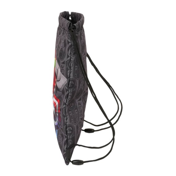 Mochila Saco Júnior 34Cm AVENGERS Vendetta Cinzenta | Ref. 248.612579855 Mochila Saco Júnior 34Cm AVENGERS Vendetta Cinzenta | Ref. 248.612579855
