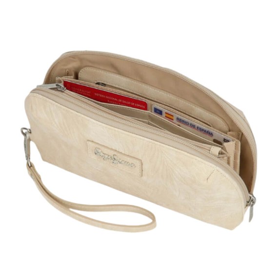 Bolsa de Mão / Carteira PEPE JEANS Jana Bege | Ref. 186.7144141