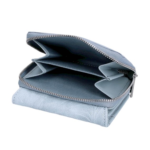 Carteira com Porta-Moedas PEPE JEANS Jana Azul Claro | Ref. 186.7148242