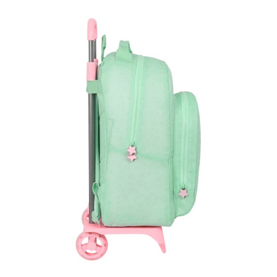 Mochila Escolar 42Cm c/ Carro Reciclado BLACKFIT8 Moon Verde Menta | Ref. 248.642340160 Mochila Escolar 42Cm c/ Carro Reciclado BLACKFIT8 Moon Verde Menta | Ref. 248.642340160