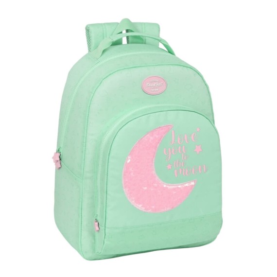 Mochila Escolar Adap. 42Cm Reciclado BLACKFIT8 Moon Verde Menta | Ref. 248.642340305 Mochila Escolar Adap. 42Cm Reciclado BLACKFIT8 Moon Verde Menta | Ref. 248.642340305