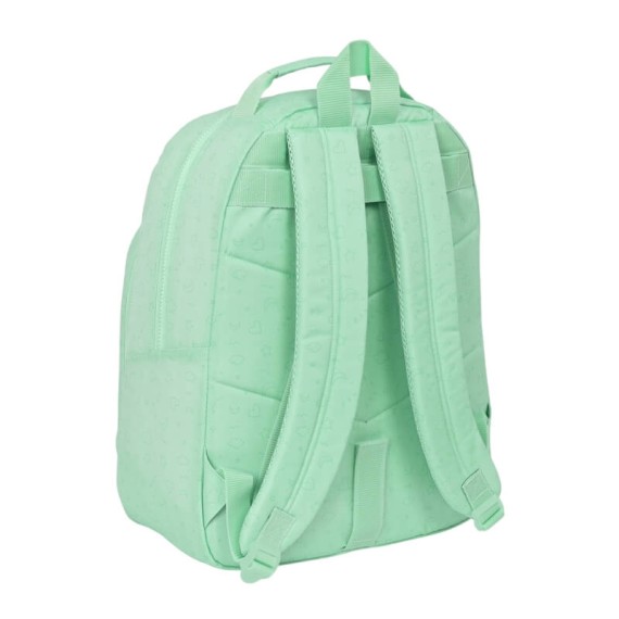 Mochila Escolar Adap. 42Cm Reciclado BLACKFIT8 Moon Verde Menta | Ref. 248.642340305 Mochila Escolar Adap. 42Cm Reciclado BLACKFIT8 Moon Verde Menta | Ref. 248.642340305