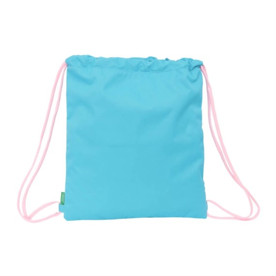 Mochila Saco BENETTON Unique Azul/Rosa | Ref. 248.612552196