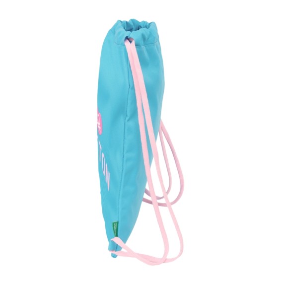 Mochila Saco BENETTON Unique Azul/Rosa | Ref. 248.612552196