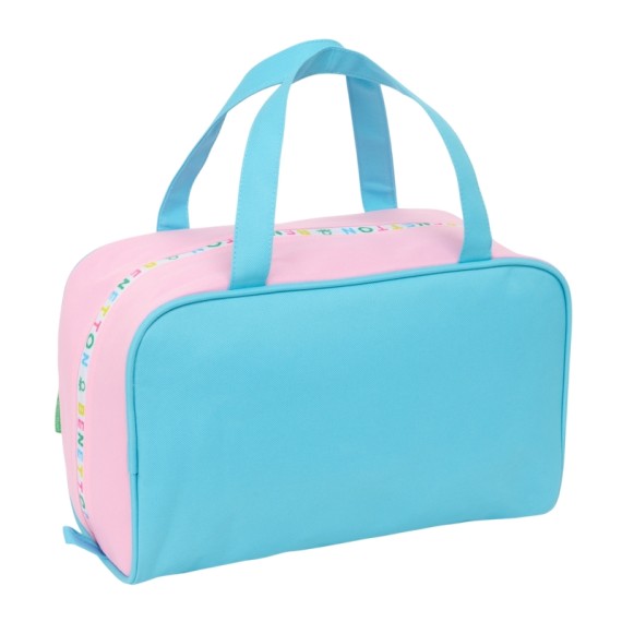Necessaire Rectangular BENETTON Unique Azul/Rosa | Ref. 248.812552720