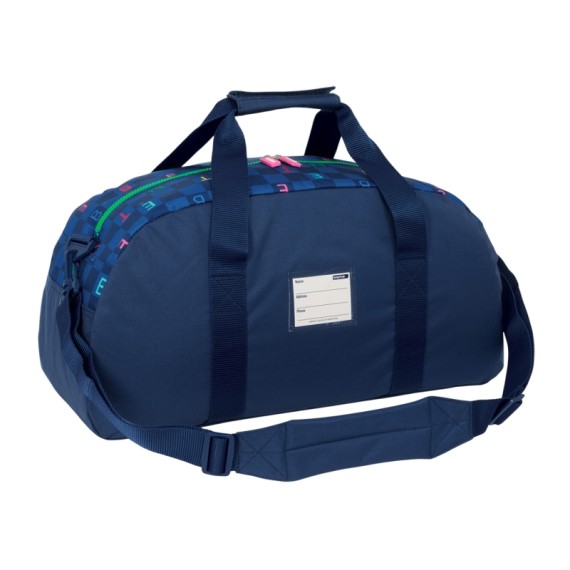 Saco de Desporto 50Cm BENETTON Damero Azul Marinho | Ref. 248.712550611