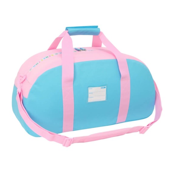 Saco de Desporto 50Cm BENETTON Unique Azul/Rosa | Ref. 248.712552611