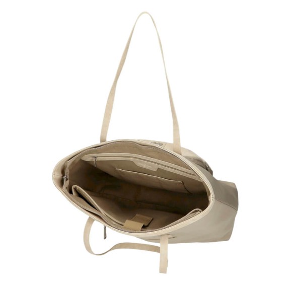Saco de Ombro para Portátil/Tablet PEPE JEANS Jana Bege | Ref. 186.7147541