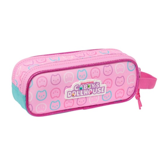 Estojo Escolar Duplo GABBY’S Dollhouse “Party” Rosa | Ref. 248.812427513 Estojo Escolar Duplo GABBY’S Dollhouse “Party” Rosa | Ref. 248.812427513