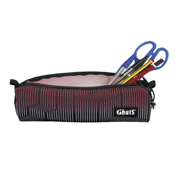 GHUTS Estojo Escolar Redondo GH111 L32 Metropolis Red 1112532 | Ref. 294.2511132 GHUTS Estojo Escolar Redondo GH111 L32 Metropolis Red 1112532 | Ref. 294.2511132