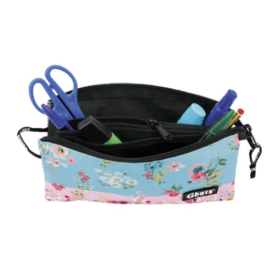 GHUTS Estojo Escolar Triplo GH109 P08 Bouquet Dreams 1092508 | Ref. 294.2510908 GHUTS Estojo Escolar Triplo GH109 P08 Bouquet Dreams 1092508 | Ref. 294.2510908