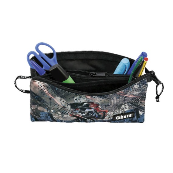 GHUTS Estojo Escolar Triplo GH109 P22 Dirt Jump 1092522 | Ref. 294.2510922 GHUTS Estojo Escolar Triplo GH109 P22 Dirt Jump 1092522 | Ref. 294.2510922