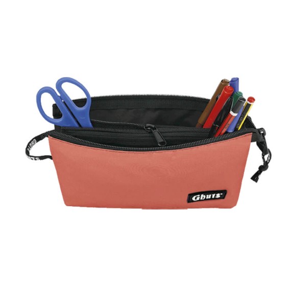 GHUTS Estojo Escolar Triplo GH109 L49 Peach Pink 1092549 | Ref. 294.2510949