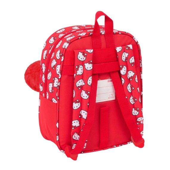 Mochila de Criança Adap. 27Cm HELLO KITTY Iconic Vermelha | Ref. 248.612516232 Mochila de Criança Adap. 27Cm HELLO KITTY Iconic Vermelha | Ref. 248.612516232