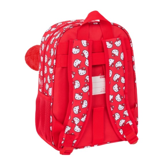 Mochila Infantil Adap. 34Cm HELLO KITTY Iconic Vermelha | Ref. 248.612516185 Mochila Infantil Adap. 34Cm HELLO KITTY Iconic Vermelha | Ref. 248.612516185