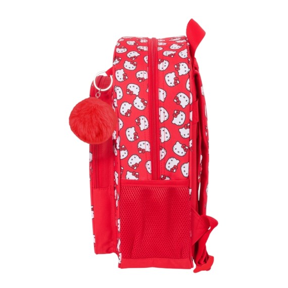 Mochila Infantil Adap. 34Cm HELLO KITTY Iconic Vermelha | Ref. 248.612516185 Mochila Infantil Adap. 34Cm HELLO KITTY Iconic Vermelha | Ref. 248.612516185