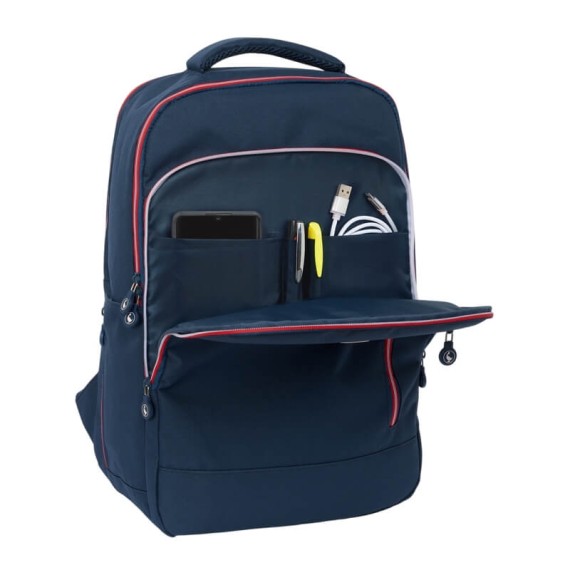 Mochila para Portátil 15.6” + USB 2C EL GANSO Classic Azul Marinho | Ref. 248.612409894