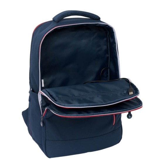 Mochila para Portátil 15.6” + USB 2C EL GANSO Classic Azul Marinho | Ref. 248.612409894