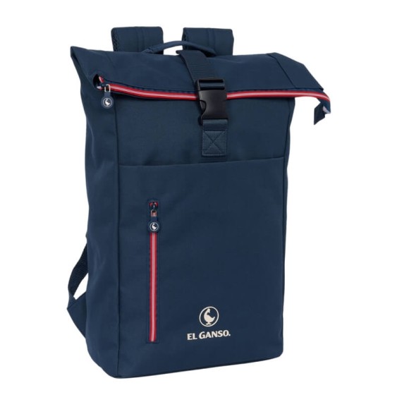 Mochila Solapa para Portátil 15.6” EL GANSO Classic Azul Marinho | Ref. 248.612409507 Mochila Solapa para Portátil 15.6” EL GANSO Classic Azul Marinho | Ref. 248.612409507