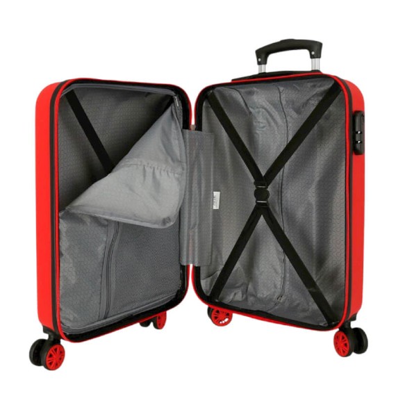Mala de Cabine / Trolley 55cm 4R MICKEY Here Stars Vermelho | Ref. 186.4021142