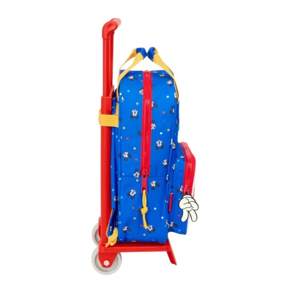 Mochila de Criança 28Cm c/ Carro MICKEY Good Day Azul | Ref. 248.612514280 Mochila de Criança 28Cm c/ Carro MICKEY Good Day Azul | Ref. 248.612514280