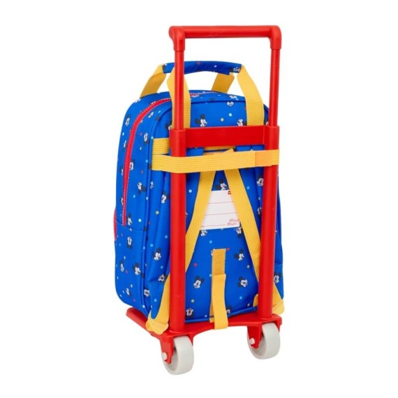 Mochila de Criança 28Cm c/ Carro MICKEY Good Day Azul | Ref. 248.612514280 Mochila de Criança 28Cm c/ Carro MICKEY Good Day Azul | Ref. 248.612514280