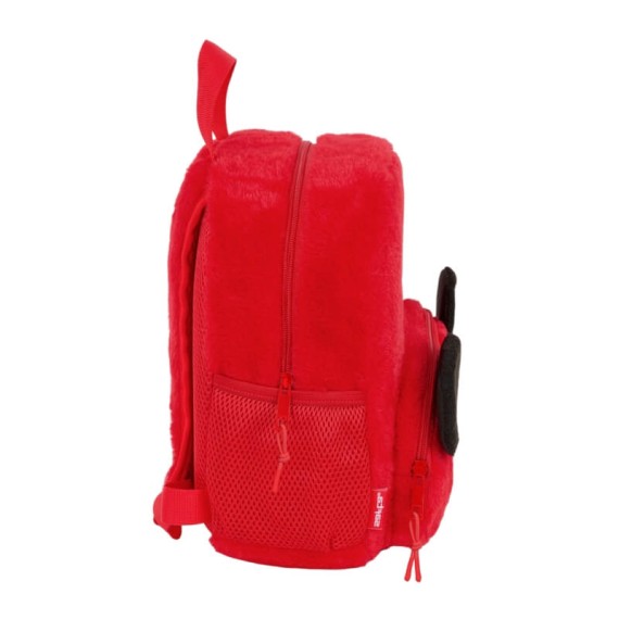 Mochila Infantil Peluche MICKEY Vermelha | Ref. 248.642551232 Mochila Infantil Peluche MICKEY Vermelha | Ref. 248.642551232