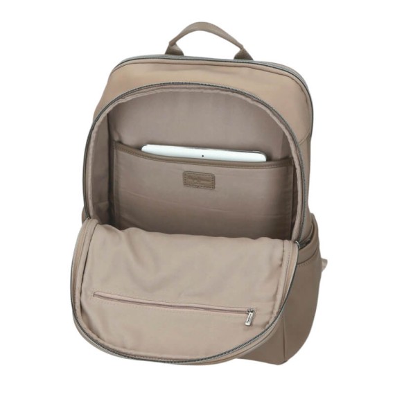Mochila para Computador 15” Adapt. PEPE JEANS Christine Taupé | Ref. 186.7092444
