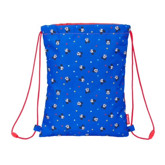 Mochila Saco Júnior 34Cm MICKEY Good Day Azul | Ref. 248.612514855 Mochila Saco Júnior 34Cm MICKEY Good Day Azul | Ref. 248.612514855