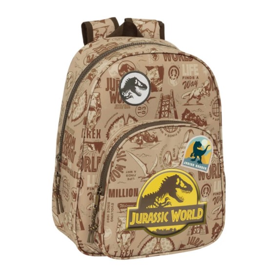 Mochila Infantil Adap. 33Cm JURASSIC WORLD Castanha | Ref. 248.612463524 Mochila Infantil Adap. 33Cm JURASSIC WORLD Castanha | Ref. 248.612463524