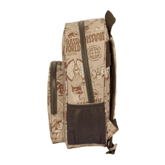 Mochila Infantil Adap. 33Cm JURASSIC WORLD Castanha | Ref. 248.612463524 Mochila Infantil Adap. 33Cm JURASSIC WORLD Castanha | Ref. 248.612463524