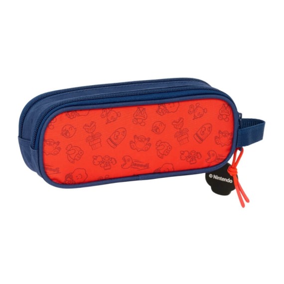 Estojo Escolar Duplo SUPER MARIO Trick Azul/Vermelho | Ref. 248.812508513 Estojo Escolar Duplo SUPER MARIO Trick Azul/Vermelho | Ref. 248.812508513