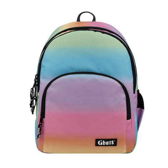 GHUTS Mochila Escolar 43cm GH131 P09 Plain Rainbow 1312509 | Ref. 294.2513109