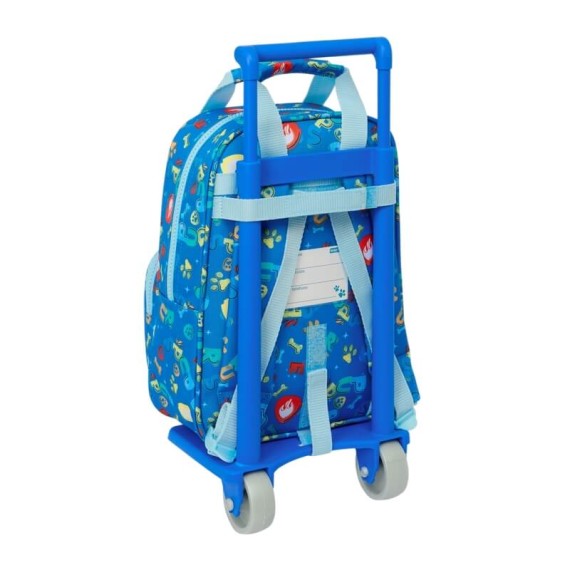 Mochila de Criança 28Cm c/ Carro PAW PATROL Pups Rule Azul | Ref. 248.612356280 Mochila de Criança 28Cm c/ Carro PAW PATROL Pups Rule Azul | Ref. 248.612356280