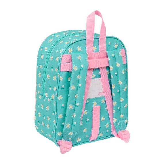 Mochila de Criança Adap. 27Cm PEPPA PIG Pretty Flowers Turquesa | Ref. 248.612390232 Mochila de Criança Adap. 27Cm PEPPA PIG Pretty Flowers Turquesa | Ref. 248.612390232
