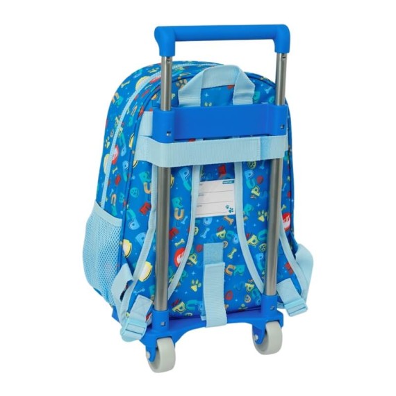 Mochila Infantil 34Cm c/ Carro PAW PATROL Pups Rule Azul | Ref. 248.612356020 Mochila Infantil 34Cm c/ Carro PAW PATROL Pups Rule Azul | Ref. 248.612356020