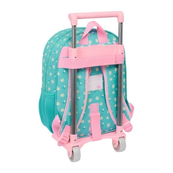 Mochila Infantil 34Cm c/ Carro PEPPA PIG Pretty Flowers Turquesa | Ref. 248.612390020 Mochila Infantil 34Cm c/ Carro PEPPA PIG Pretty Flowers Turquesa | Ref. 248.612390020